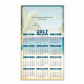 Palm Tree Process Color Magnetic Calendar/ 20 Mil (4"x7")